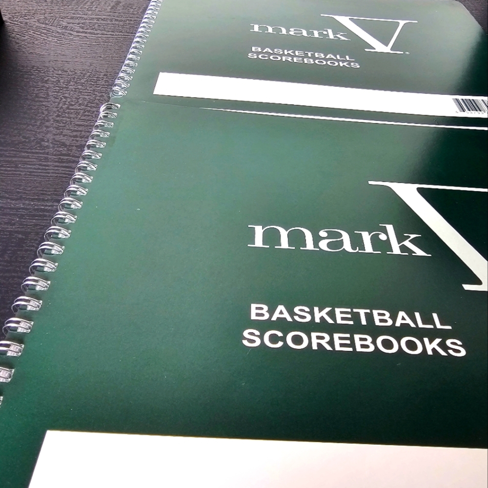 Mark V Basketball Scorebooks